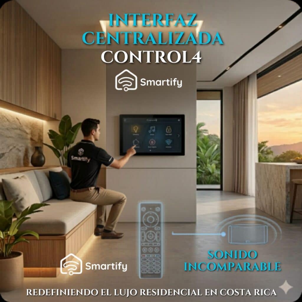 ¿Por qué hacer mi casa inteligente con Control4 La Guía Definitiva para el Lujo Residencial en Costa Rica1