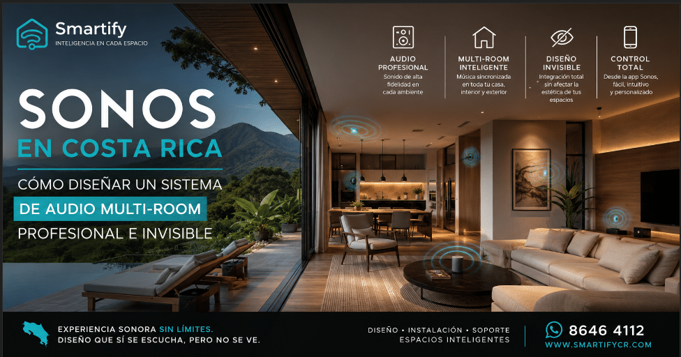 Cómo diseñar un sistema de audio en casa Sonos