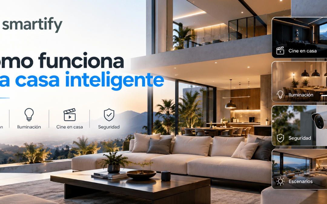 Instalación de casa inteligente cómo funciona